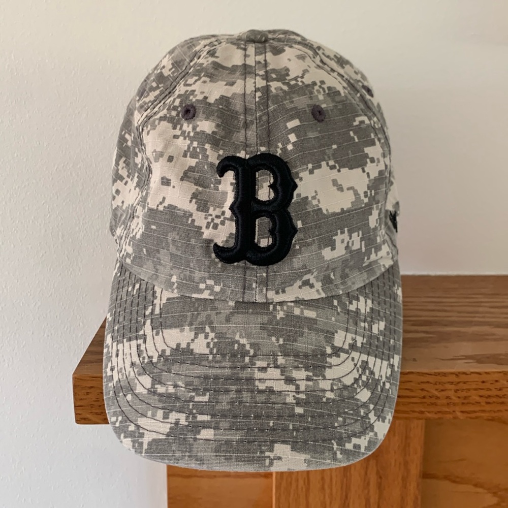 Boston Red Sox Baseball Hat ‘47 Digital Camoflauge NEW! NEVER WORN